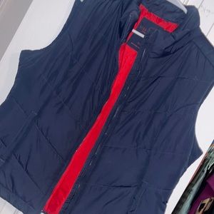 Aeropostale Navy and Red Vest